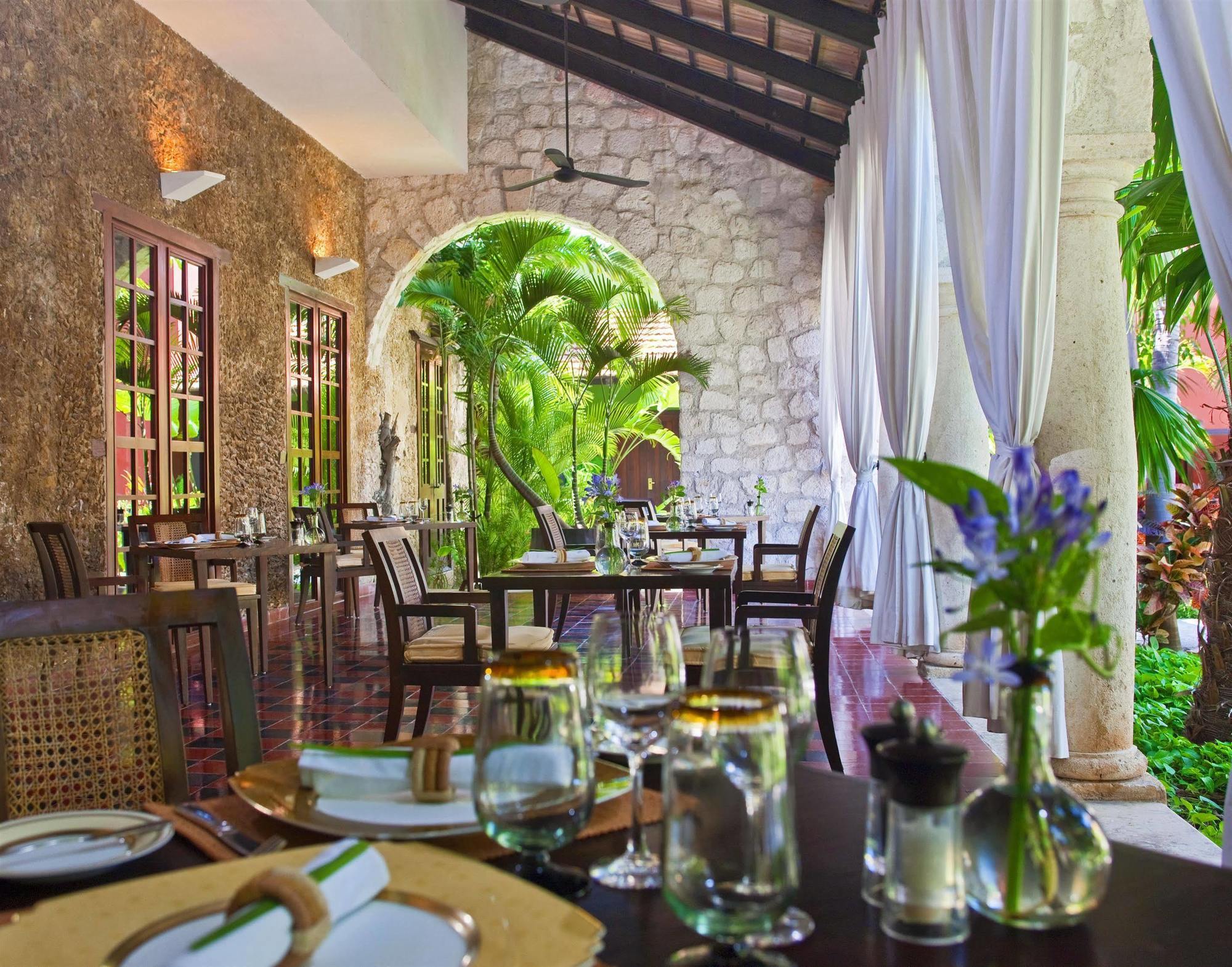 Hacienda Campeche Hotell Restaurant bilde